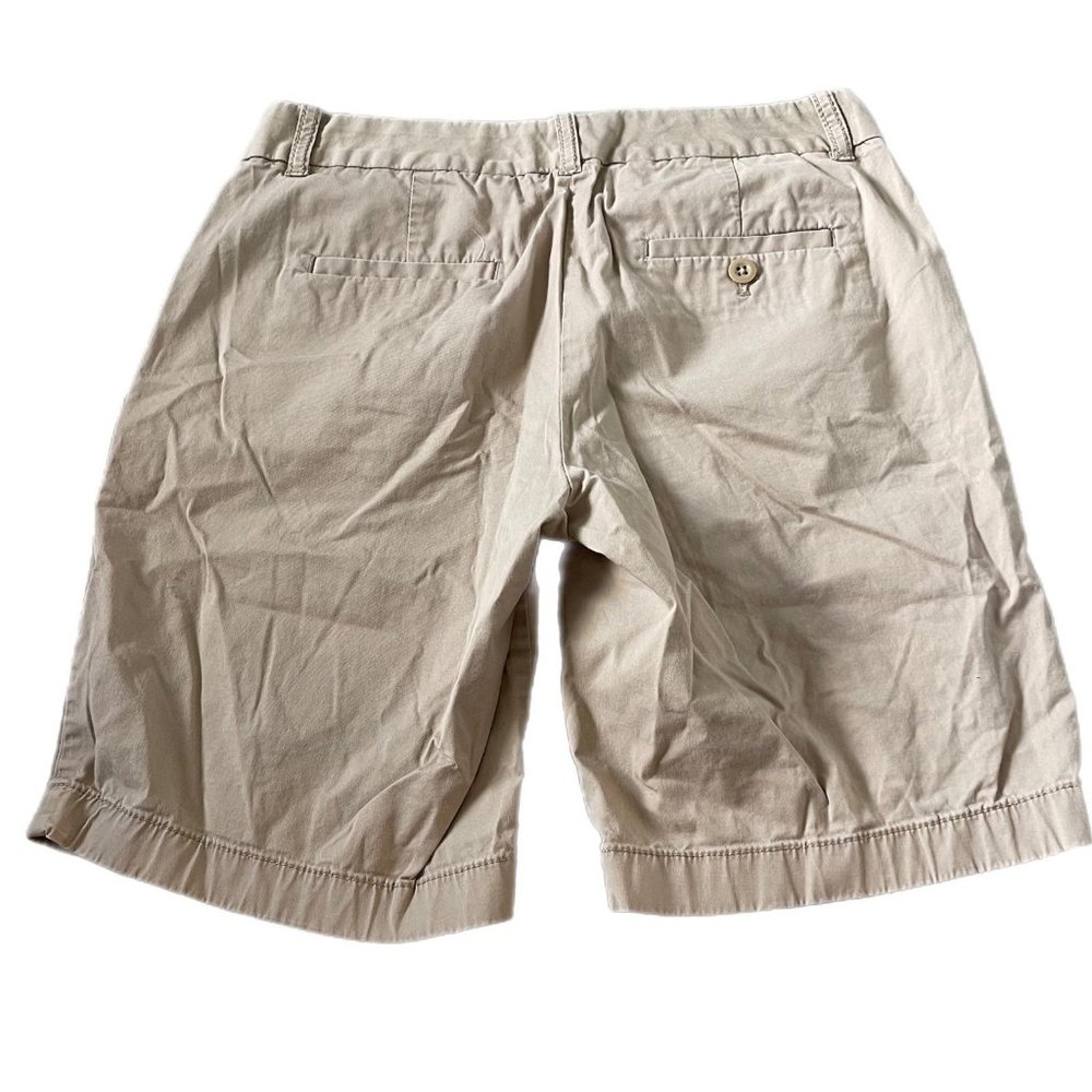 J.Crew khaki Bermuda shorts size 0 - Picture 3 of 3